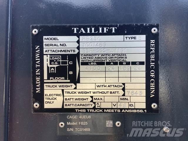 Tailift FB25C 电动叉车