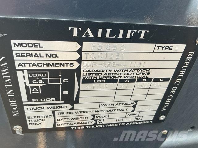 Tailift FB25C 电动叉车