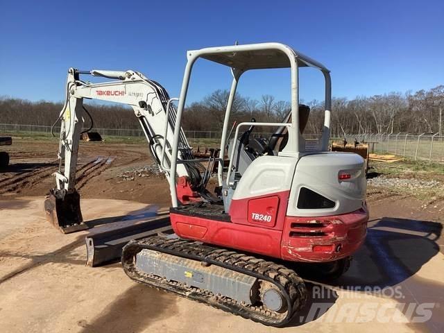 Takeuchi TB240 履带挖掘机