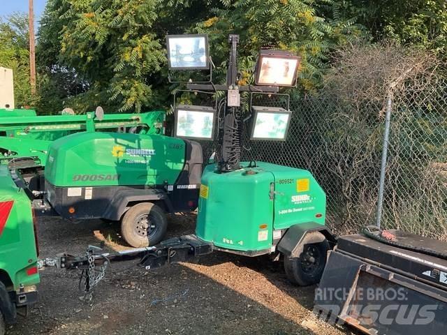 Terex RL4 拖车式灯塔