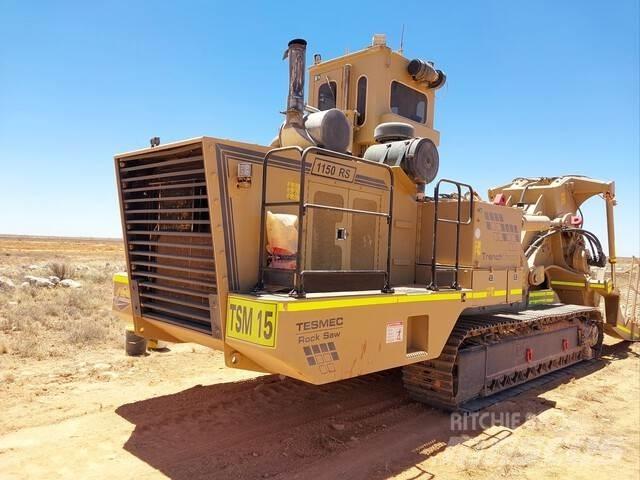 Tesmec 1150 RS 岩石和混凝土锯