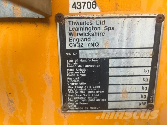 Thwaites  翻斗车\公路型自卸车