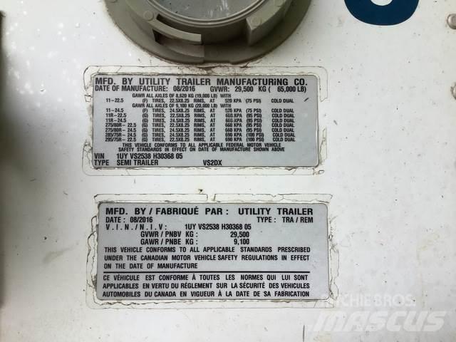 Utility VS2DX 厢式拖车