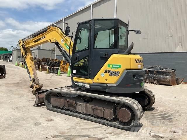 Yanmar SV100 履带挖掘机