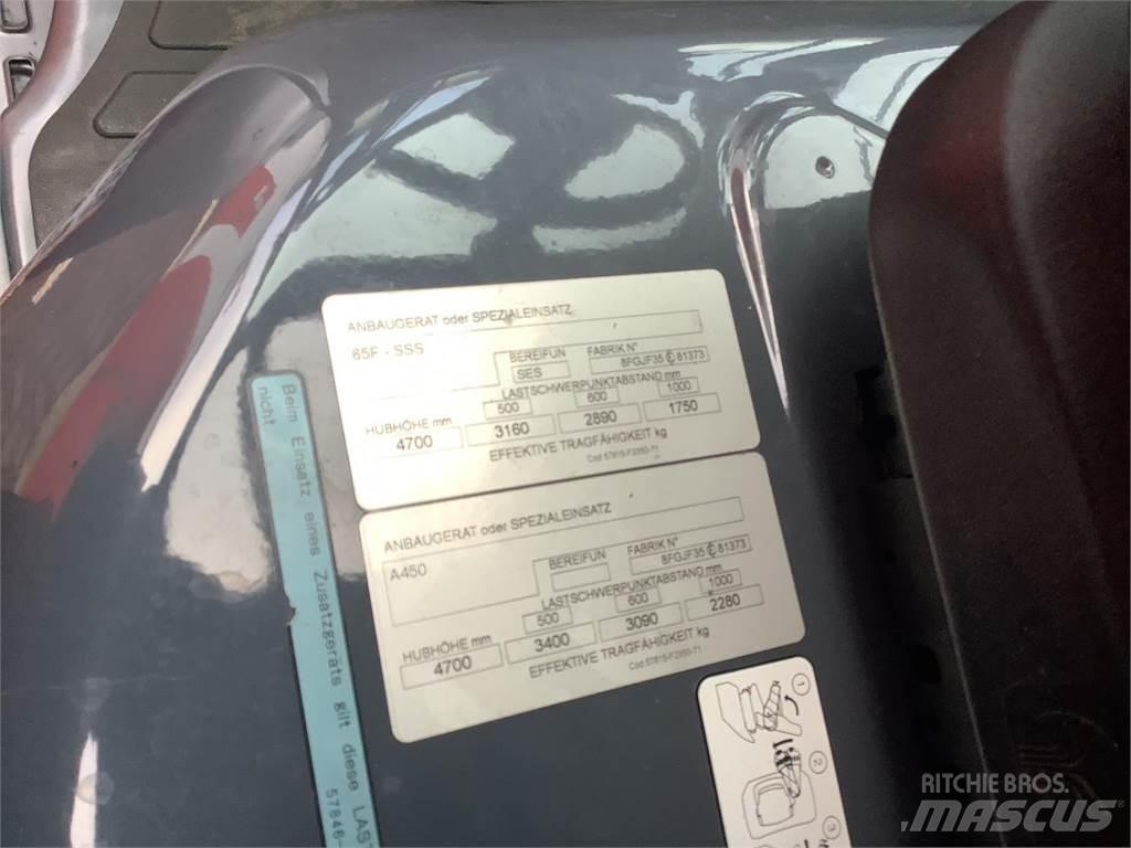 Toyota 8FGJF35 天然气叉车