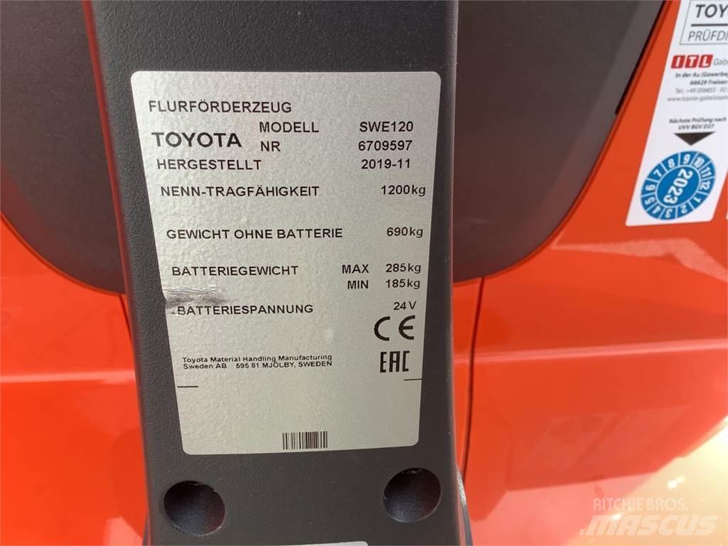 Toyota SWE120 手推堆垛车