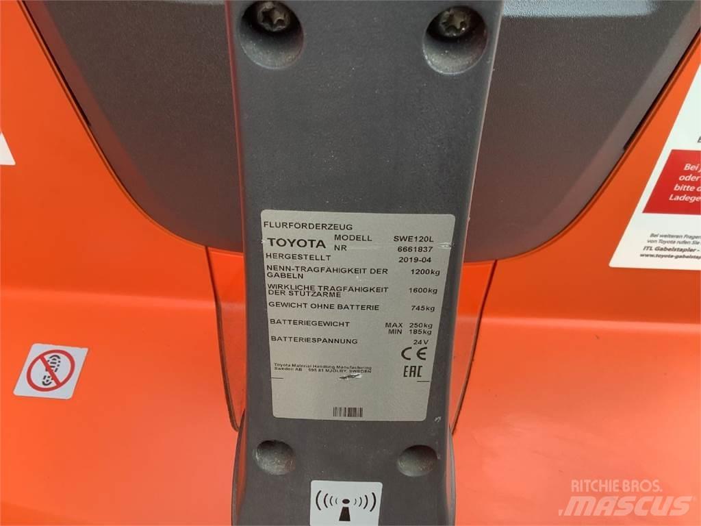 Toyota SWE120L 手推堆垛车