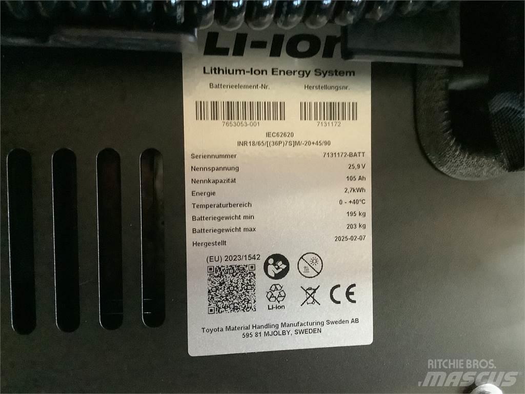 Toyota SWE120L 手推堆垛车