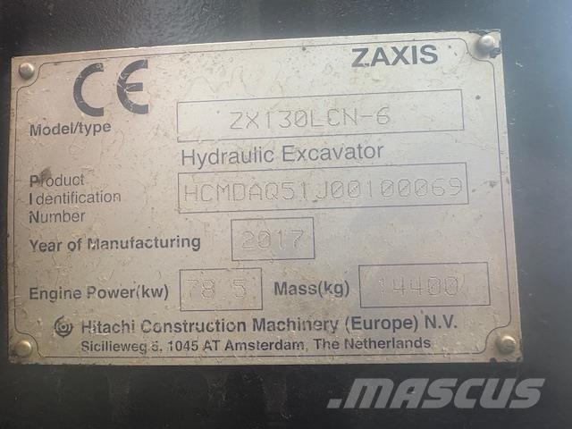 Hitachi ZX130-6 履带挖掘机