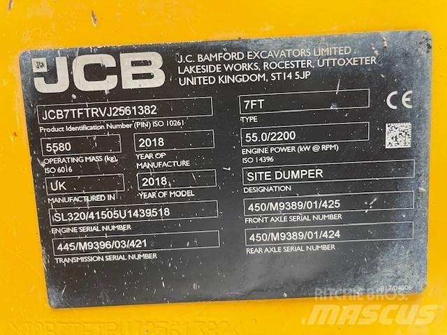 JCB 7T-1 翻斗车\公路型自卸车