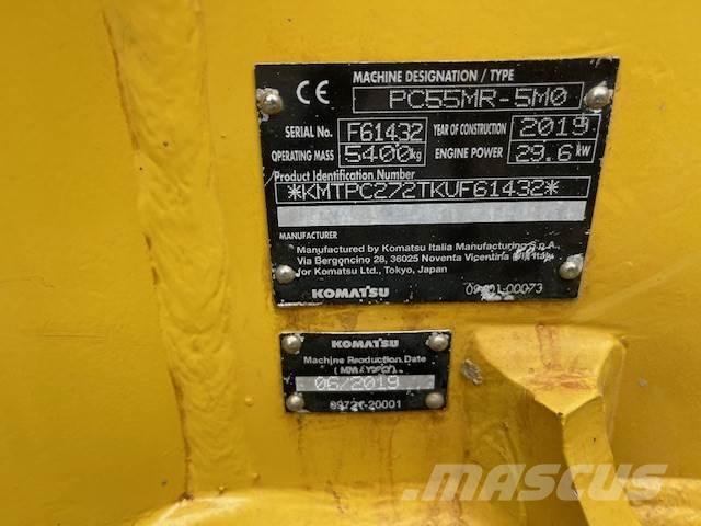 Komatsu PC55 MR-5 中型挖掘机