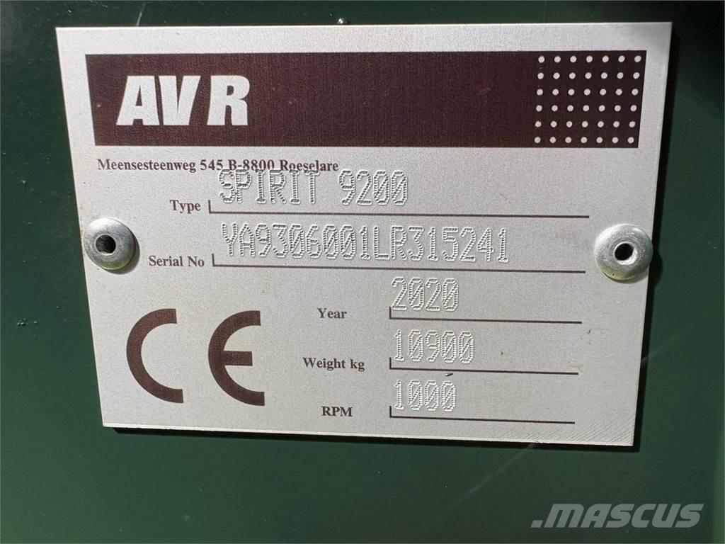 AVR SPIRIT 9200 马铃薯收获机