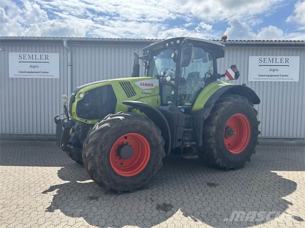 CLAAS AXION 870 拖拉机/农用车