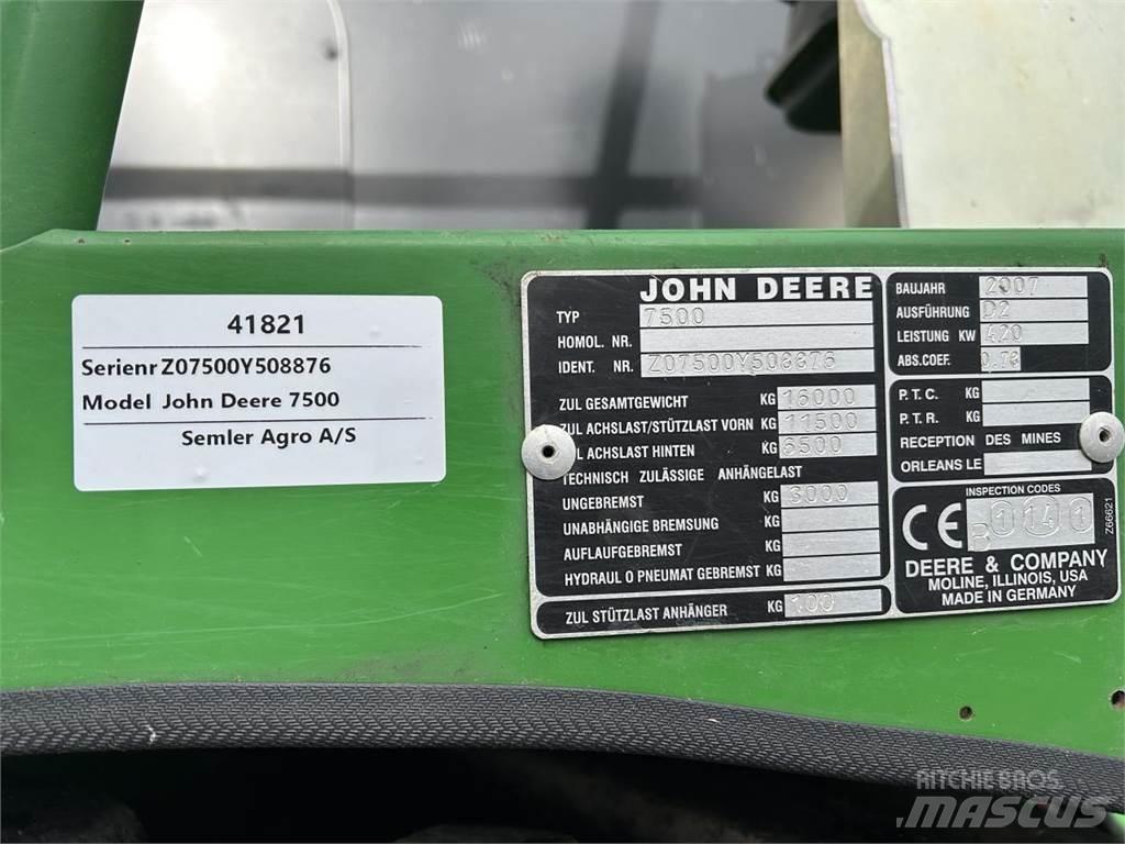 John Deere 7500 青饲料收获机