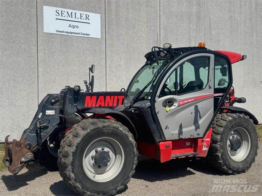 Manitou 741 伸缩臂叉装车|叉装车