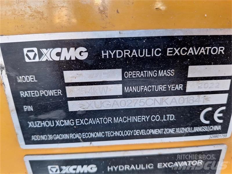 XCMG Xe27e 小型挖掘机