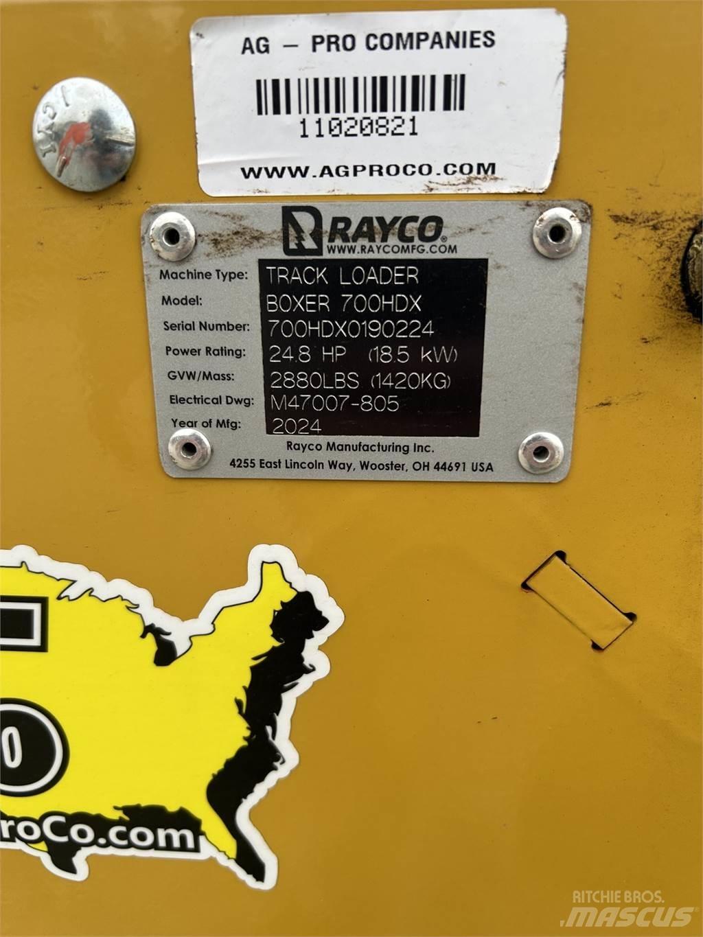 Boxer 700HDX 小型挖掘机