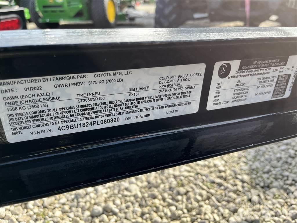Coyote 7X18 箱式拖车