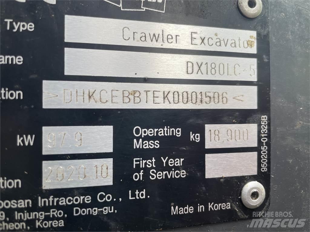 Doosan DX180LC 收割机
