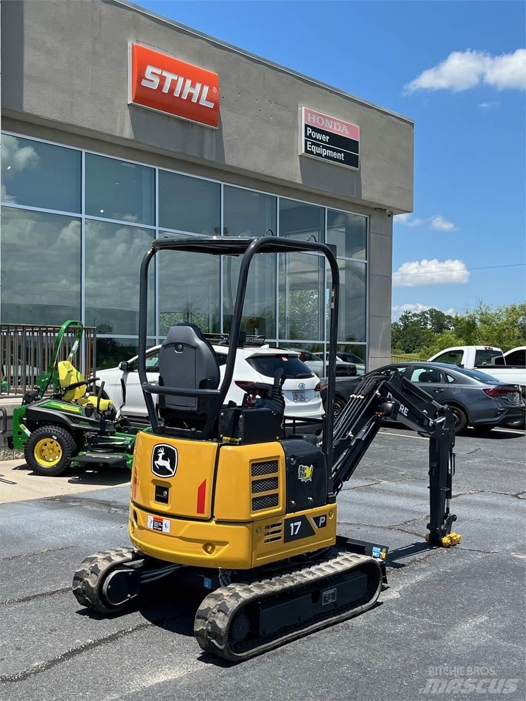 John Deere 17 P 小型挖掘机