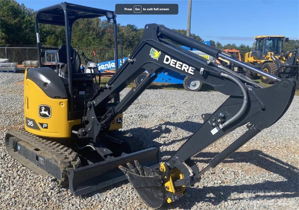 John Deere 26 P 小型挖掘机