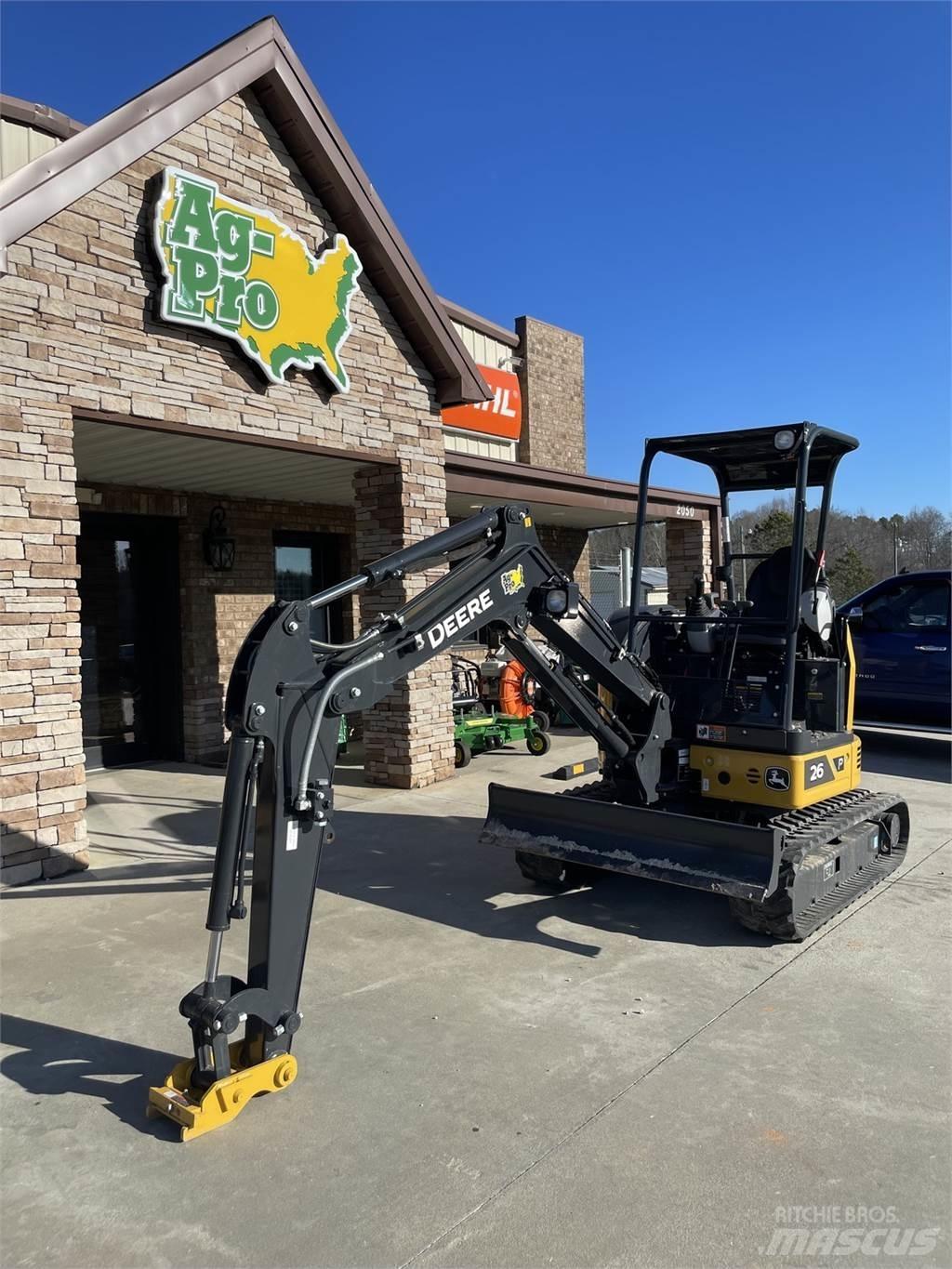 John Deere 26 P 小型挖掘机
