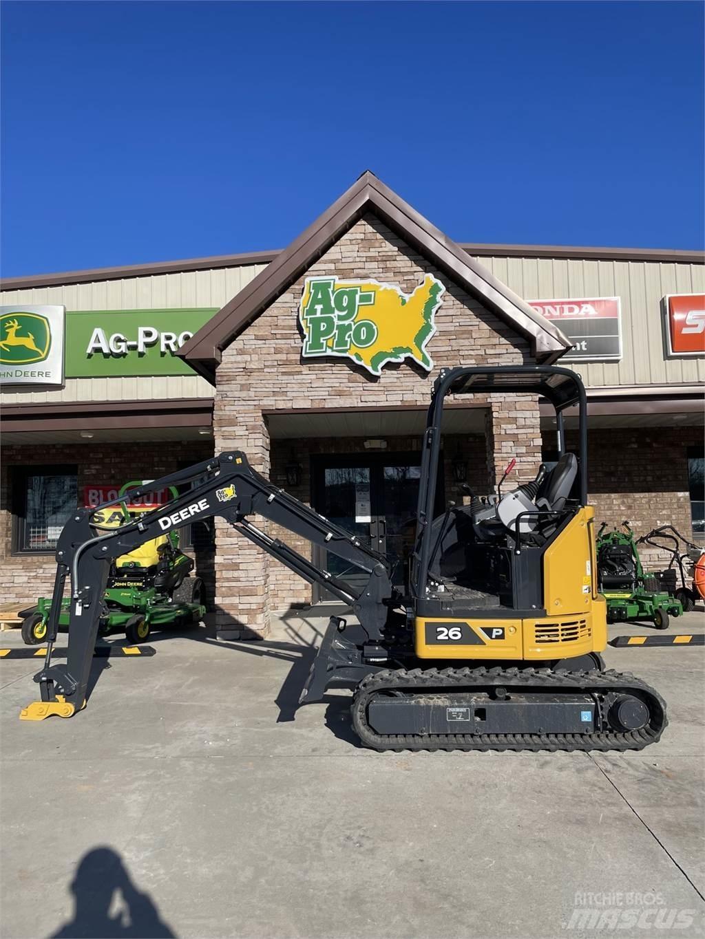 John Deere 26 P 小型挖掘机