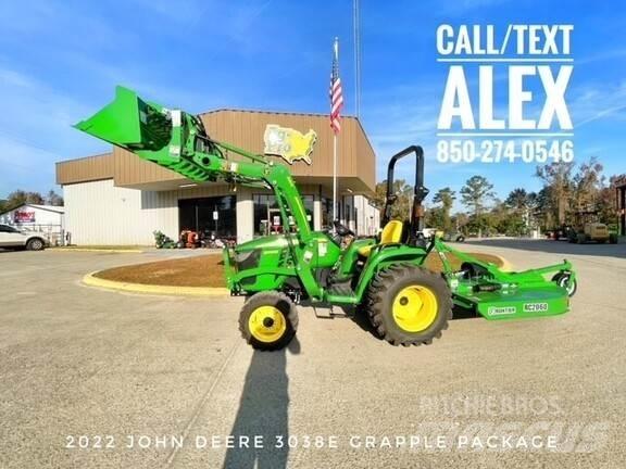 John Deere 3038E 小型拖拉机