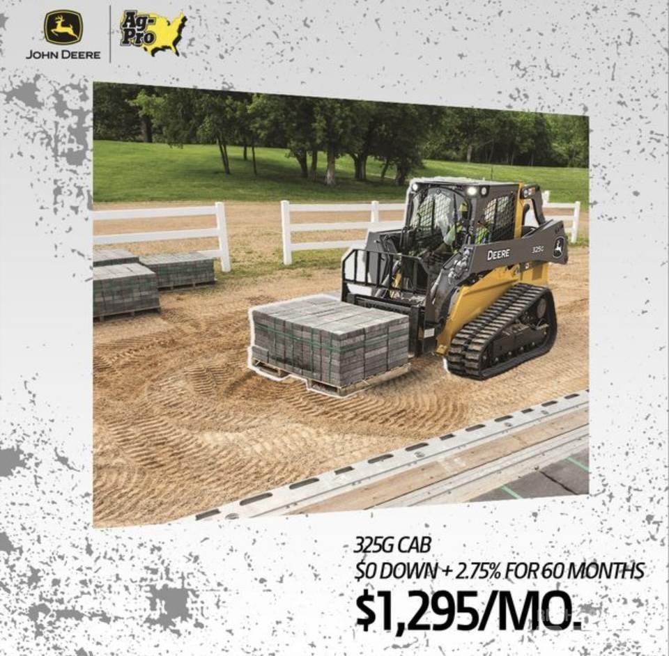 John Deere 325G 小型装载机