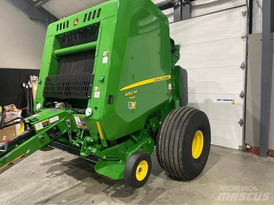 John Deere 450M 圆捆打捆机