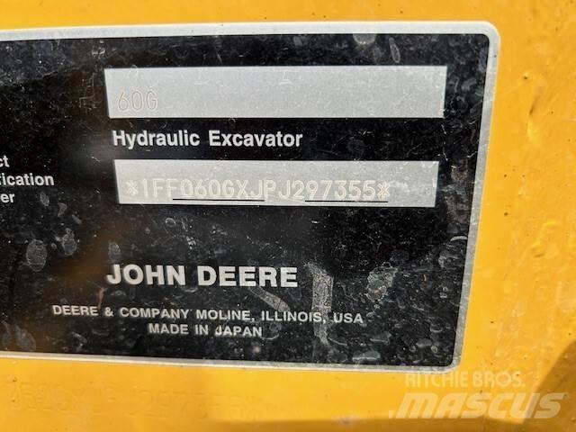 John Deere 60G 小型挖掘机