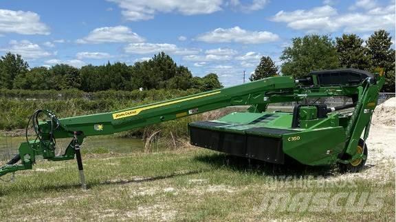 John Deere C350 割草调节装置