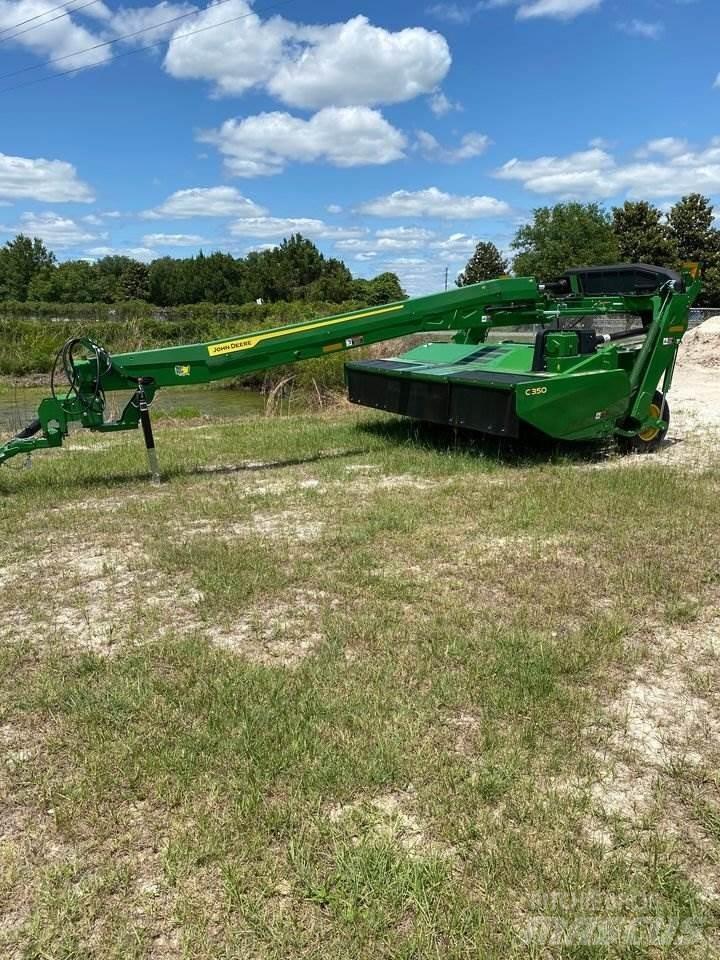John Deere C350 割草调节装置