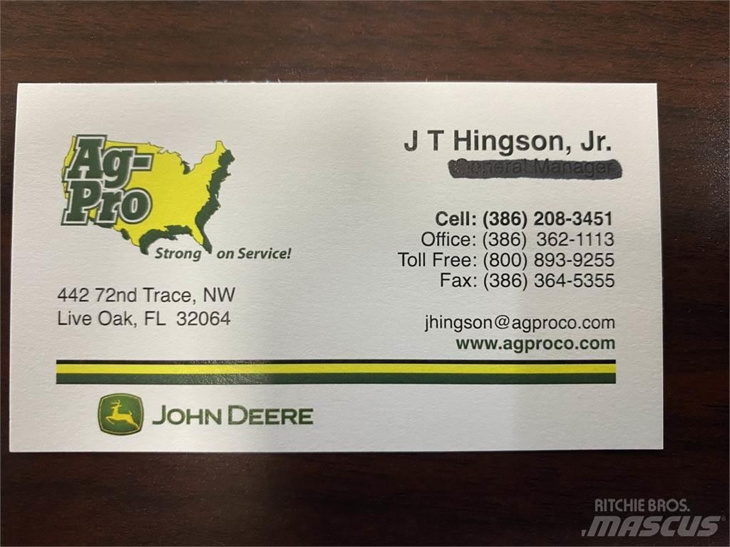 John Deere S300 割草调节装置