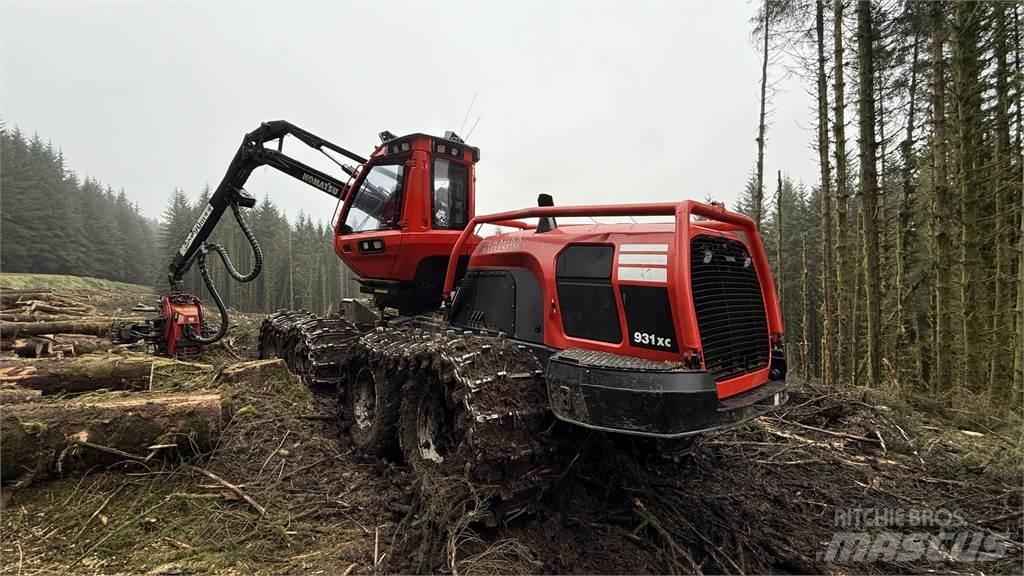 Komatsu 931XC 收割机