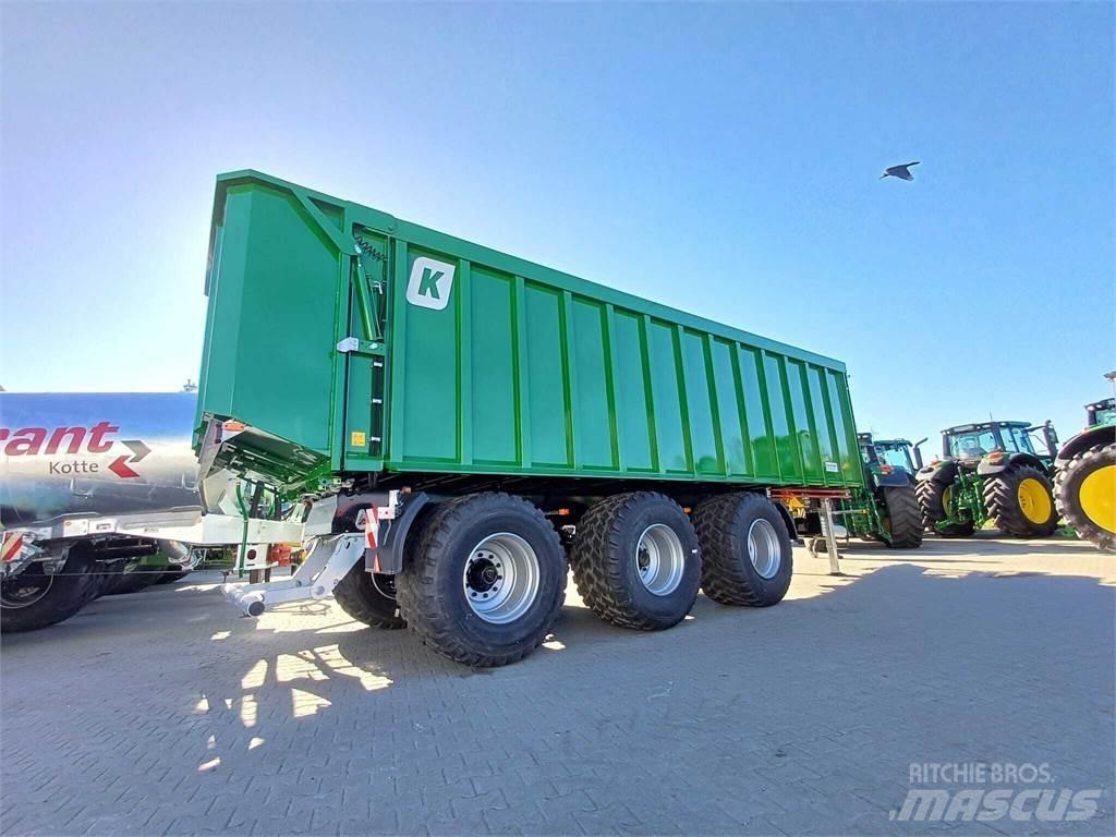 Kröger TAW 30 箱式拖车