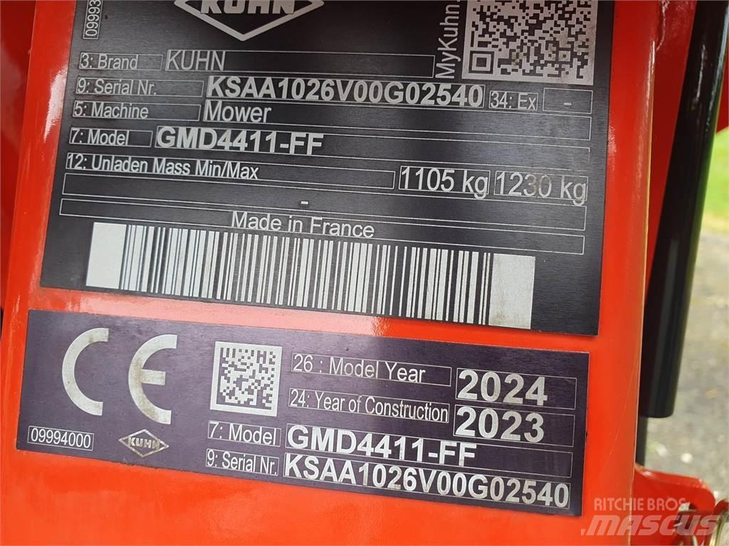 Kuhn GMD 4411 割草调节装置