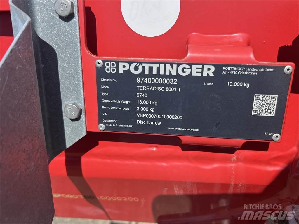 Pöttinger 8001t 圆盘耙