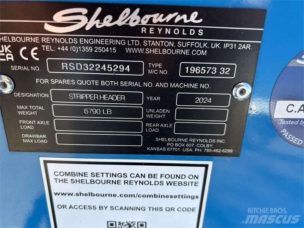 Shelbourne R32 联合收割机配件