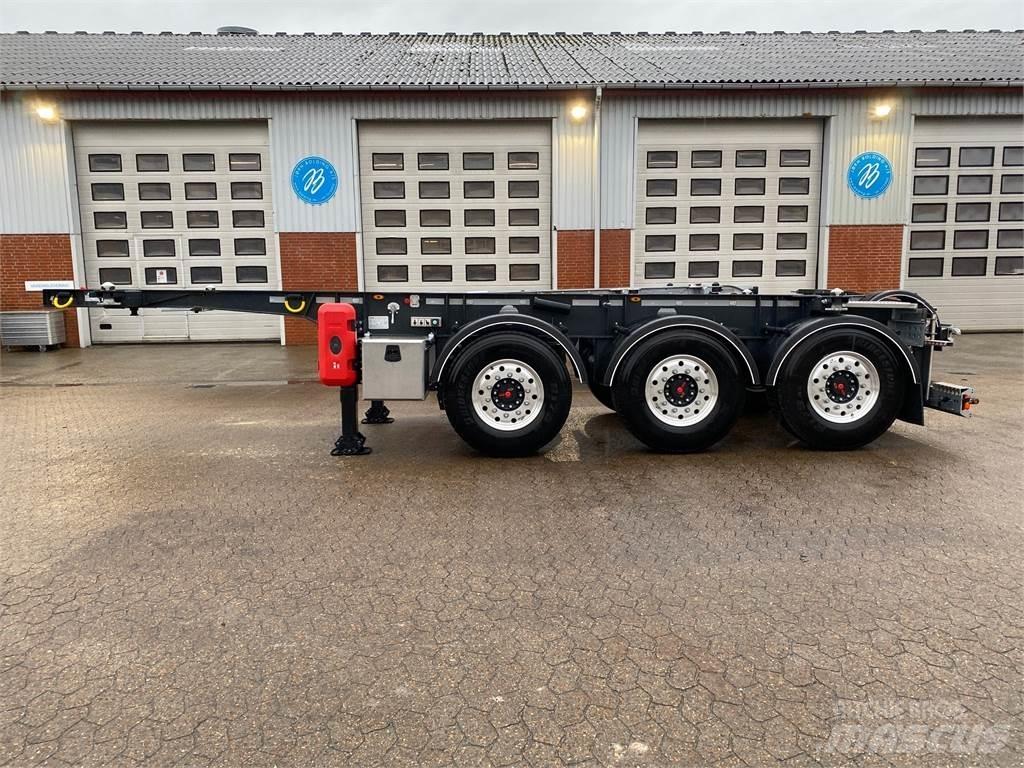 B-xl 20 fods 骨架集装箱半挂车
