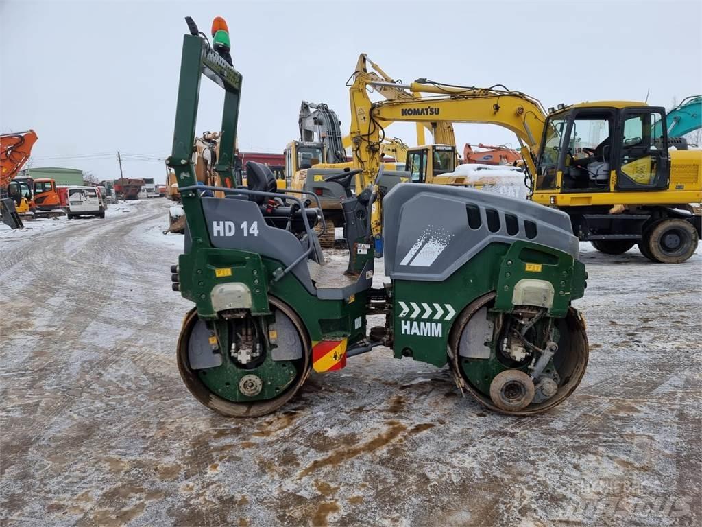 Hamm HD14W 双轮压路机