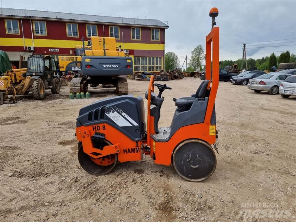 Hamm HD8VV 双轮压路机