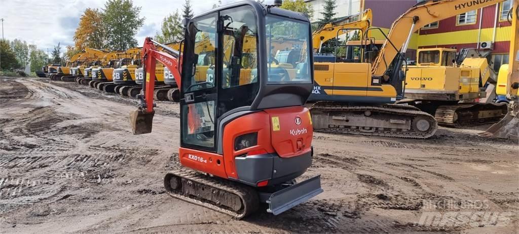 Kubota KX 016-4 小型挖掘机