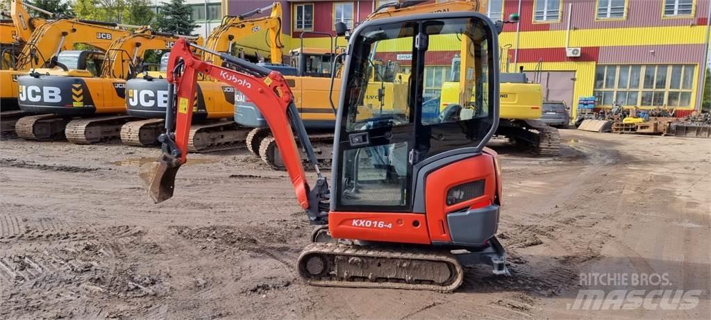 Kubota KX 016-4 小型挖掘机