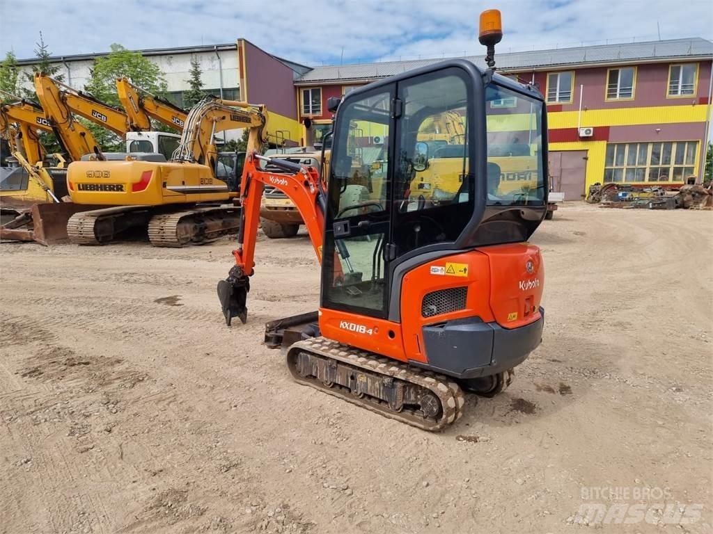 Kubota KX 018-4 小型挖掘机