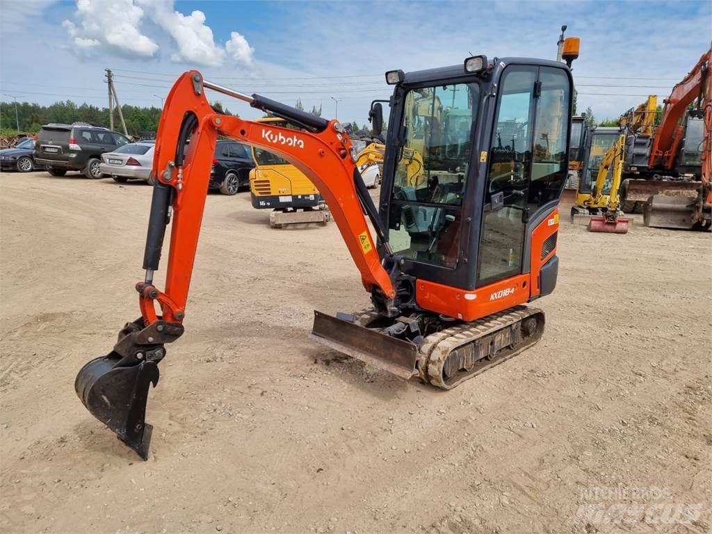 Kubota KX 018-4 小型挖掘机