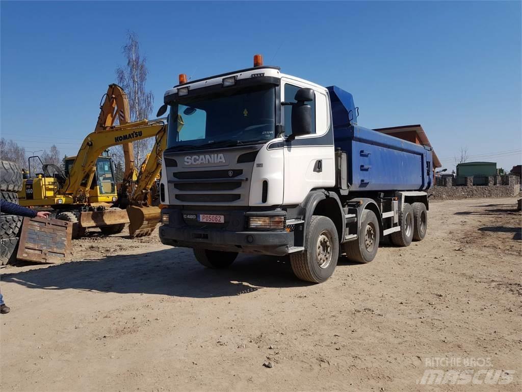 Scania G480 8x4 翻斗车