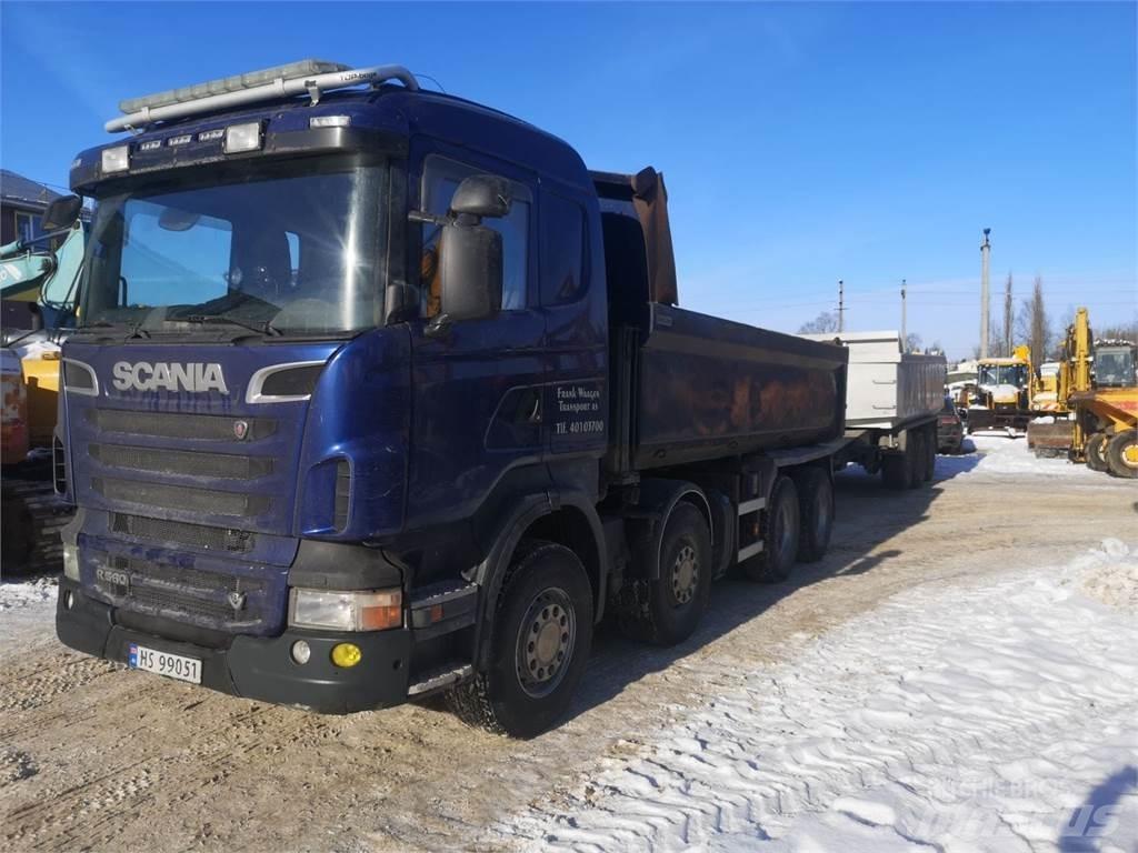 Scania R560 8x4 翻斗车