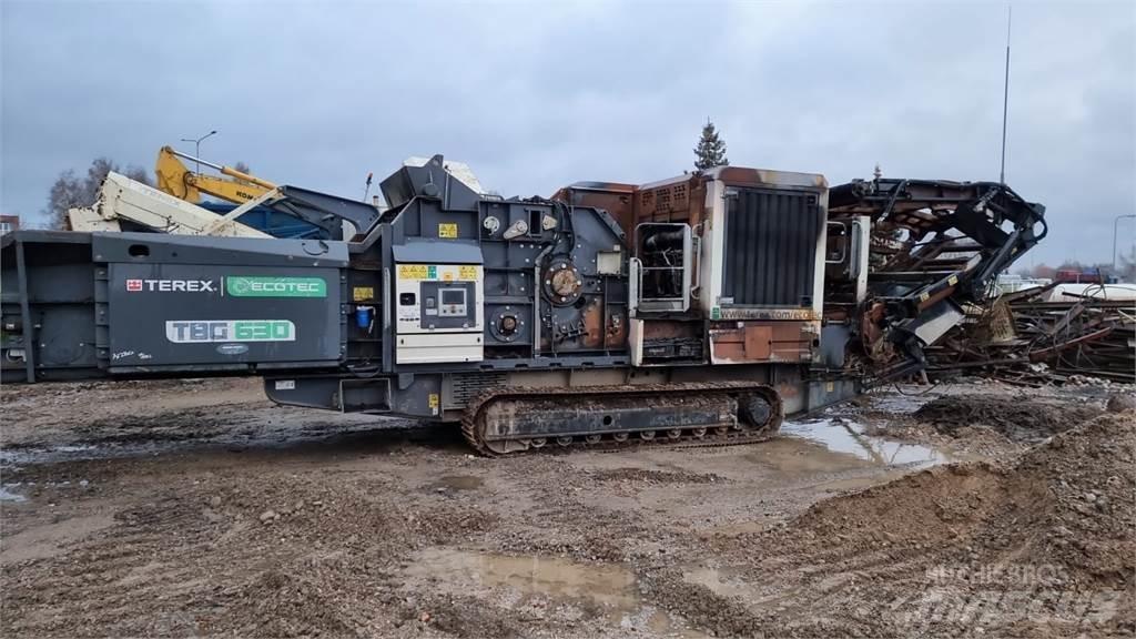 Terex TBG630 移动式破碎机