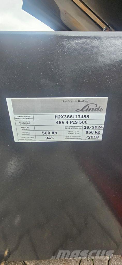 Linde E 14-02 电动叉车